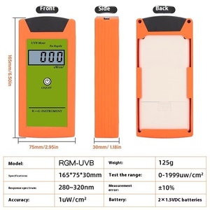 Reptile Uvb Test Meter Runpin Xy-0022 Multifonctionnel Uvc Nocif Ultraviolet Détection Instrument Détecteur <span class=keywords><strong>Uva</strong></span> - Product Image 4