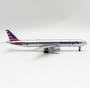 Modelo <span class=keywords><strong>de</strong></span> Avión <span class=keywords><strong>de</strong></span> Metal Fundido a Presión Boeing 777-300ER Americano <span class=keywords><strong>de</strong></span> 20 cm con Tren <span class=keywords><strong>de</strong></span> Aterrizaje - Product Image 2