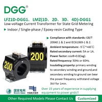 Fabricante DGG, instrumento interior personalizado, medidor de energía, Mini transformador de corriente monofásico toroidal de bajo voltaje eléctrico