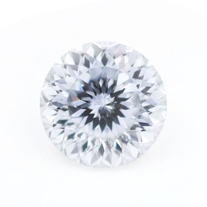 Fancy Cut Moissanite Round D Color Loose Stone For Jewelry Making 0.5ct 5ct Synthetic Lab Created Gemstone - Product Image 2