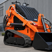 SPEDIZIONE GRATUITA CE Euro 5 EPA Kubota Diesel Minipala Cingolata 400KG 1000kg Trincia Forestale Rasaerba