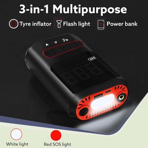 8466sh thiết kế mới Mini kỹ thuật số lốp <span class=keywords><strong>Inflator</strong></span> cho xe hơi, Tự động bơm shut-off, không dây xe lốp <span class=keywords><strong>inflator</strong></span> - Product Image 5