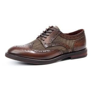 Zapatos de Vestir de Diseño de Lujo para Hombre, Cierre con Cordones, Punta Cuadrada, Transpirables, Ligeros, Antideslizantes, Parte Superior de Cuero Valentina, Casuales - Product Image 5