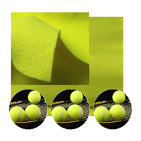 Balle de tennis souple en PET de haute qualité feutre doux non tissé 1.4mm 2mm 3mm 4mm 5mm tissu de feutre de tennis personnalisé