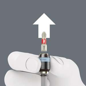 WERA - 05071100001 1/4 ''Rapidaptor portabrocas universal inoxidable (paquete múltiple)-EAN 4013288111487 INSERTOS PARA ATORNILLADO - Product Image 5