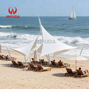 Toldo de Membrana Tensada para <span class=keywords><strong>Plaza</strong></span> Comercial - Product Image 1