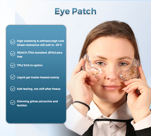 Tùy chỉnh Gel Ice Pack tái sử dụng làm mát Gel mắt paych nóng lạnh nén cho đôi mắt sưng húp quầng thâm và đau thư giãn lợi ích - Product Image 4