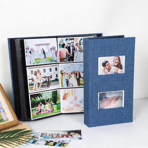 Lerp&Premium Leinen-Fotoalbum für 300 4x6 Fotos, Archivtaugliche & säurefreie Einstecktaschen für Langzeitkonservierung - Product Image 1