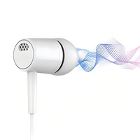 Auriculares deportivos con cancelación de ruido y música estéreo de 3,5 Mm, auriculares con cable, auriculares con micrófono para accesorios de teléfono móvil