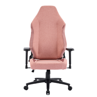 Chaise de jeu de luxe de tâche de mousse de moule de tissu rose moderne de sécurité de haute qualité pour le volant