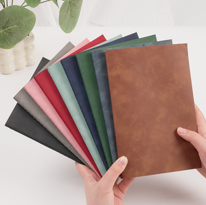 Bestselling Customizable Minimalist Practical Soft Leather <strong>Notebook</strong> for Business Office or Classroom Notes. - Product Image 1