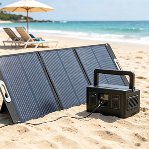 Estación de Energía Portátil de 500W 520Wh 110V FCC para Campismo y Senderismo en Parques Nacionales de EE. UU., para Aventuras al Aire Libre - Product Image 1