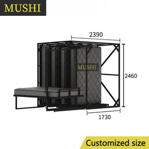 Présentoir coulissant moderne détachable personnalisé pour matelas Support rotatif pliable en caoutchouc pour matelas d'exposition - Product Image 4