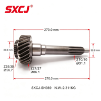 Engrenage de transmission d'arbre intermédiaire OEM TDFM1536 pour EJE DE MANDO TRITON TREMEC