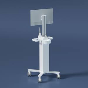 Carrello per Scansione Orale YPS-Pro Strumenti Dentali per Clinica Odontoiatrica Design ad Altezza Regolabile PC All-in-One con Carrello - Product Image 2