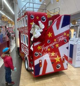 Parco giochi all'aperto divertimento <span class=keywords><strong>a</strong></span> batteria elettrico <span class=keywords><strong>a</strong></span> due piani turistico autobus di londra - Product Image 4