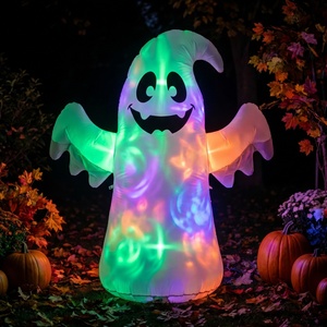 Calabaza Inflable Decorativa de PVC Personalizada para Halloween, Inflable para Exteriores - Product Image 5