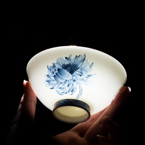 Ensemble de bols et assiettes Jingdezhen – Vaisselle en porcelaine émaillée, assiette colorée, bol nordique, cadeau, céramique en porcelaine fine, pour hôtel et table - Product Image 3
