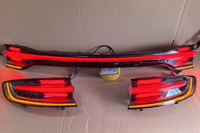 Luces traseras OEM 95B945208 originales usadas, versión ahumada, para Porsche Macan 95B 2014-2023, luces traseras LED, 1 JUEGO, lámpara trasera modificada.