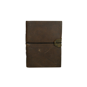 Diario de Cuero Genuino Vintage A5, Cuaderno Hecho a Mano con Papel de Borde Natural, Agenda de Cuero, Planificador de Oficina, Regalo Corporativo - Product Image 1