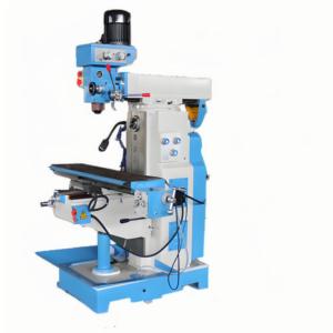 ماكينة الطحن العمودي الصغيرة ZX6350C والحفر المعدني الخفيف مع تفتق مغزل MT4