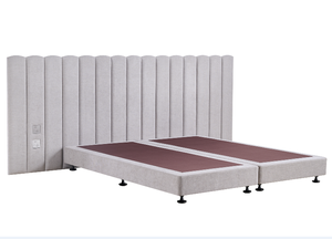 Chất lượng cao Vua kích thước giường da hiện đại có thể tăng nội thất phòng ngủ với giá bán buôn - Product Image 2