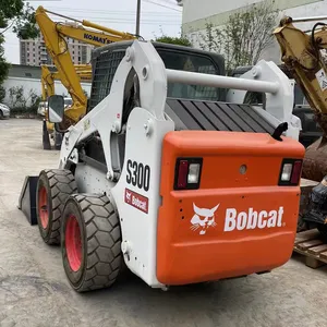 Dijual Skid Steer Loader S300 Bobcat Skid Steer Bekas Yang Sangat Baik