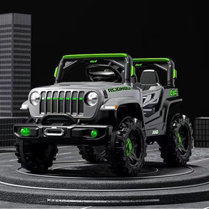 Elektrisches Kinder-Vierrad-Spielzeugauto Hochwertiges Klassisches Auto mit Doppel-Fernbedienung für Mädchen Kinder <span class=keywords><strong>2</strong></span>-Sitzer - Product Image 3