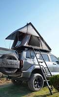 Tente de toit pliable imperméable 3000 mm, protection UV50+, abri de camping pour véhicules 4x4