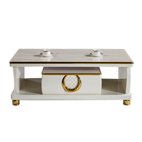 Table basse de salon en bois mdf, nouveau design de haute qualité, meuble industriel classique et moderne