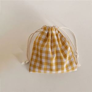 New Arrival Eco-Friendly Linen Fabric Drawstring Storage Pouch Multi Colors <b>Small</b> <b>Gift</b> <b>Bag</b> - Product Image 4