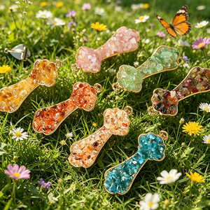 Fermaglio per Capelli in Cristallo Naturale Fatto a Mano, Accessorio per Capelli di Lusso Leggero, Vendita all'Ingrosso - Product Image 5