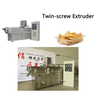 100 kg/h 150 kg/h Tortilla Chips automática de acero inoxidable <span class=keywords><strong>Doritos</strong></span> Triangle Corn Chips Making Machinery - Product Image 3