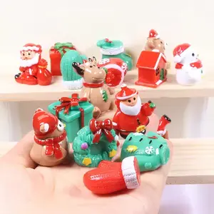 Thủ Công Của Hot Bán New Nhựa Thu Nhỏ 3D Cổ Tích Giáng Sinh Trang Trí Phong Cách Nhân Tạo Phong Cách