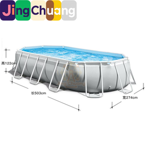 <span class=keywords><strong>Piscine</strong></span> familiale à structure tubulaire grand format JingChuang26796, <span class=keywords><strong>piscine</strong></span> à cadre pour <span class=keywords><strong>villa</strong></span>, <span class=keywords><strong>piscine</strong></span> à bavettes épaissie - Product Image 5