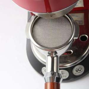 51 ، قابلة لإعادة الاستخدام ، بسمك Barista <span class=keywords><strong>Um</strong></span> ، فلتر قهوة إسبريسو احترافي من الفولاذ المقاوم للصدأ ، شاشة Puck - Product Image 5