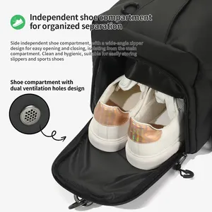 Tigernu da uomo donna all'ingrosso vendita calda fabbrica consegna veloce impermeabile grande capacità sport gym bag con scarpe