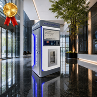 Máquina Expendedora de Agua ATM 800GPD/1200GPD/1600GPD con Sistema de Pago con Monedas/Billetes/Tarjeta POS para Comunidades/Áreas Comerciales