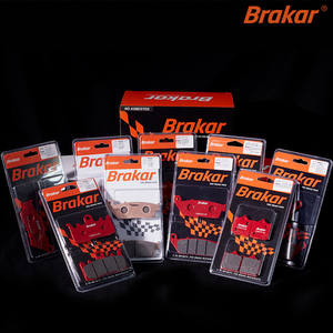 Plaquettes de frein frittées en métal Brakar Platinum <span class=keywords><strong>Reko</strong></span> pour motos BMW Suzuki Harley Pole série complète Spring Breeze Condition nouveau - Product Image 3