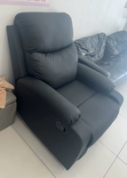 Ensemble de canapés en cuir pour salon, fauteuil inclinable à bascule en cuir PU, canapé sectionnel inclinable manuel