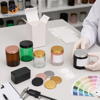 Vases à bougies en verre ambré avec couvercles hermétiques pour la préservation des parfums – Offre Spéciale