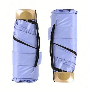 Sun UV Foldable <b>Smart</b> Small Wholesale Capsule UV Protection Designer Umbrella for Adult - Product Image 1