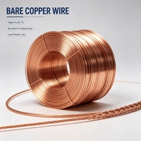 Fil de cuivre nu à faible production de chaleur (0,02-8,0 mm) – Connexion fiable pour l'électricité nouvelle énergie