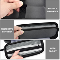 Étui rigide de voyage personnalisé en EVA pour appareils électroniques, organiseur de câbles, pochette de rangement pour gadgets numériques et banques d'alimentation