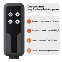 Masseur de jambes rechargeable à prix d'usine CA avec chaleur, airbag de compression, soulagement de la douleur, amélioration de la circulation sanguine, pour mollets et jambes