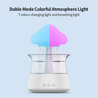 Humidificateur d'eau électrique à lumière colorée gouttes de sons bébé aide au sommeil champignon pluie nuage diffuseur d'air Usb OEM YS