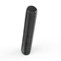 All Thread Rod ASTM A193 B7 Black Oxide DIN 976 Double Chamfer Ends