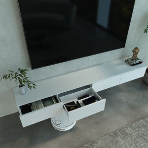 Mueble de TV Moderno y Sencillo de Nuevo Diseño para Sala de Estar, Soporte de TV de Pared con Almacenamiento, Ecológico, Duradero y Multifuncional - Product Image 6