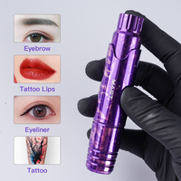 Mât P10 Kit de machine à tatouer Pistolet à tatouer Cartouche Aiguilles Maquillage permanent Kit de stylo de tatouage pour débutants