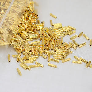 สร้อยข้อมือเงินแท้ S925 ทำมือ ขนาด 6 มม. ทรงท่อ แนวเฉียง ตรง สำหรับ DIY ประดับดอกไม้ รถยนต์ สไตล์บาโรก พร้อมลูกปัดโลหะ 1550 - Product Image 1